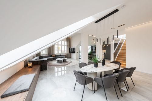 Kompaktes Citystudio mit eleganter Einrichtung